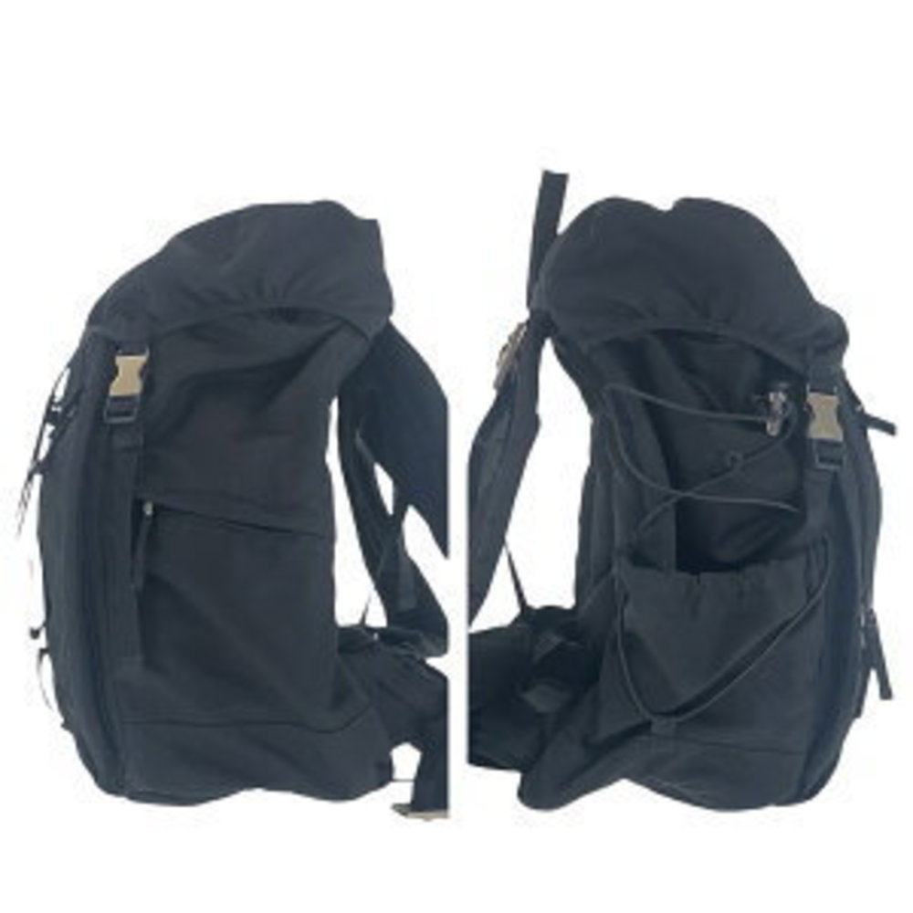 Prada Tessuto Black Backpack Triangular Nylon - image 5